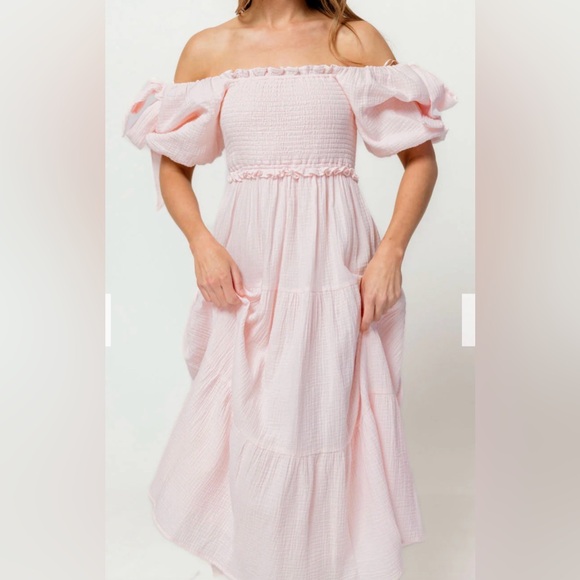 Women’s Midi Dress Maternity Friendly - Picture 3 of 4